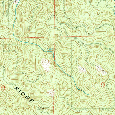 United States Geological Survey Swamp Mountain, OR (1989, 24000-Scale) digital map