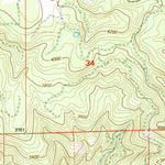 United States Geological Survey Swamp Mountain, OR (1997, 24000-Scale) digital map