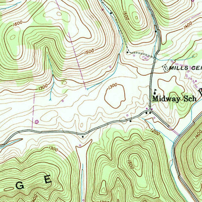 United States Geological Survey Swan Island, TN (1941, 24000-Scale) digital map