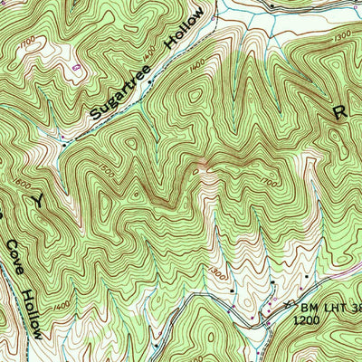 United States Geological Survey Swan Island, TN (1941, 24000-Scale) digital map