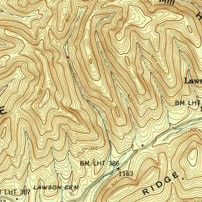 United States Geological Survey Swan Island, TN (1942, 24000-Scale) digital map