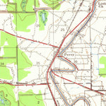 United States Geological Survey Swan Lake, MS (1939, 62500-Scale) digital map