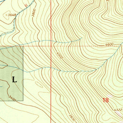 United States Geological Survey Swan Lake, MT (1994, 24000-Scale) digital map