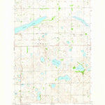 United States Geological Survey Swan Lake, ND (1964, 24000-Scale) digital map