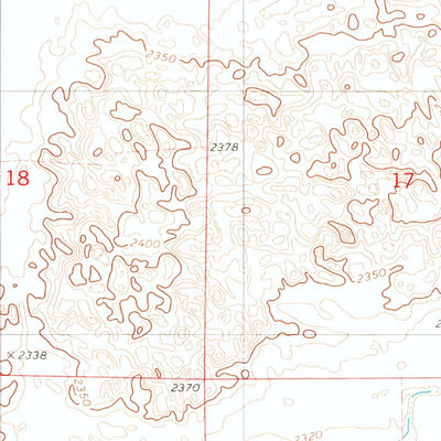 United States Geological Survey Swan Lake, NE (1981, 24000-Scale) digital map
