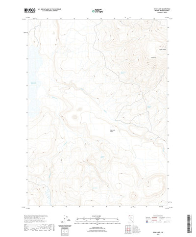 United States Geological Survey Swan Lake, NV (2021, 24000-Scale) digital map