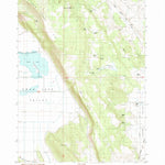 United States Geological Survey Swan Lake, OR (1985, 24000-Scale) digital map