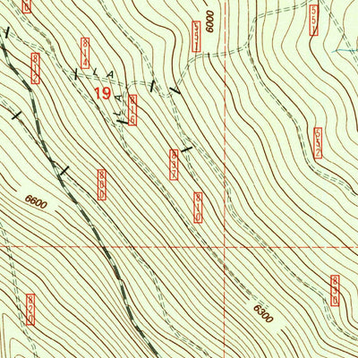 United States Geological Survey Swan Lake Point, OR (1998, 24000-Scale) digital map