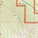 United States Geological Survey Swan Lake Point, OR (1998, 24000-Scale) digital map