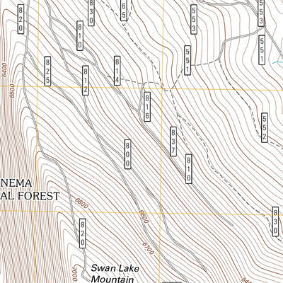 United States Geological Survey Swan Lake Point, OR (2011, 24000-Scale) digital map