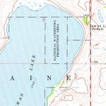 United States Geological Survey Swan Lake, SD (1973, 24000-Scale) digital map