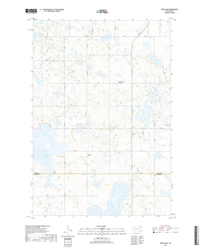 United States Geological Survey Swan Lake, SD (2017, 24000-Scale) digital map