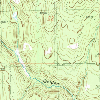 United States Geological Survey Swan Lake, WA (1988, 24000-Scale) digital map