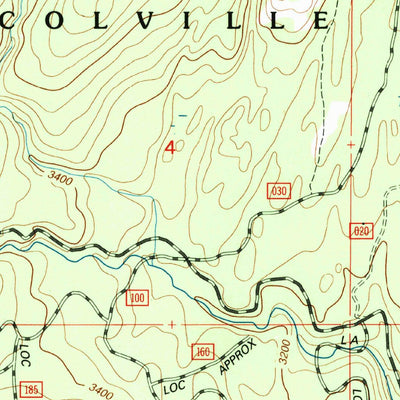 United States Geological Survey Swan Lake, WA (1992, 24000-Scale) digital map