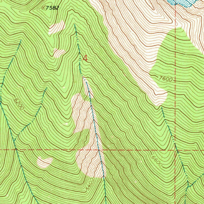 United States Geological Survey Swan Peak, MT (1965, 24000-Scale) digital map