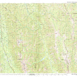 United States Geological Survey Swan Peak, MT (1988, 100000-Scale) digital map