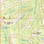 United States Geological Survey Swan Peak, MT (1988, 100000-Scale) digital map