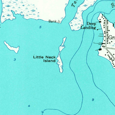 United States Geological Survey Swan Point, MD (1953, 24000-Scale) digital map