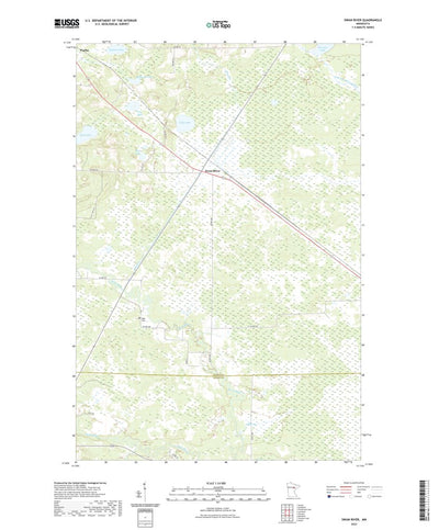 United States Geological Survey Swan River, MN (2022, 24000-Scale) digital map