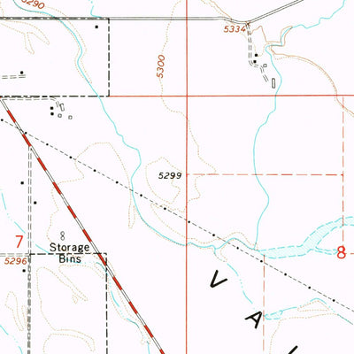 United States Geological Survey Swan Valley, ID (1966, 24000-Scale) digital map