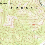 United States Geological Survey Swan Valley, ID (1966, 24000-Scale) digital map