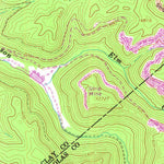 United States Geological Survey Swandale, WV (1967, 24000-Scale) digital map