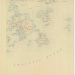 United States Geological Survey Swans Island, ME (1904, 62500-Scale) digital map