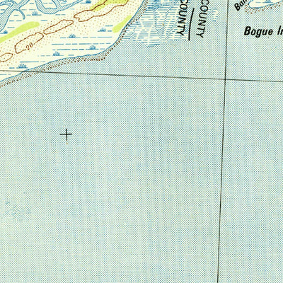 United States Geological Survey Swansboro, NC (1942, 62500-Scale) digital map