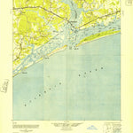 United States Geological Survey Swansboro, NC (1948, 62500-Scale) digital map