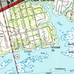 United States Geological Survey Swansboro, NC (1994, 24000-Scale) digital map