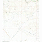 United States Geological Survey Swansea, AZ (1966, 62500-Scale) digital map