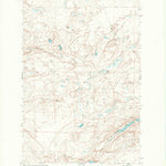 United States Geological Survey Swanson Lakes, WA (1969, 24000-Scale) digital map