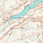 United States Geological Survey Swanson Lakes, WA (1969, 24000-Scale) digital map