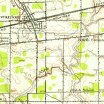 United States Geological Survey Swanton, OH-MI (1911, 62500-Scale) digital map