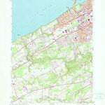United States Geological Survey Swanville, PA (1957, 24000-Scale) digital map