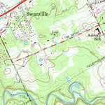 United States Geological Survey Swanville, PA (1957, 24000-Scale) digital map