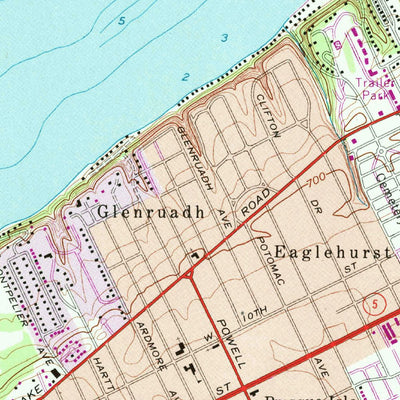 United States Geological Survey Swanville, PA (1957, 24000-Scale) digital map