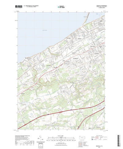 United States Geological Survey Swanville, PA (2023, 24000-Scale) digital map