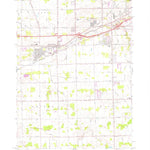 United States Geological Survey Swartz Creek, MI (1969, 24000-Scale) digital map