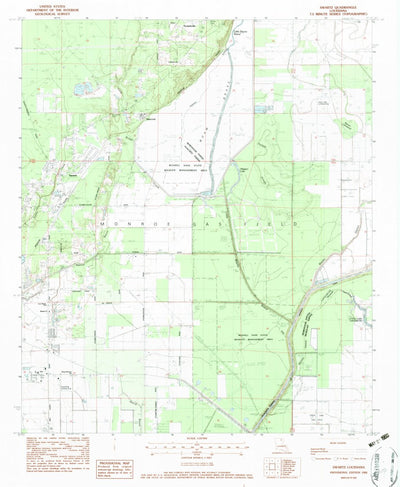 United States Geological Survey Swartz, LA (1982, 24000-Scale) digital map
