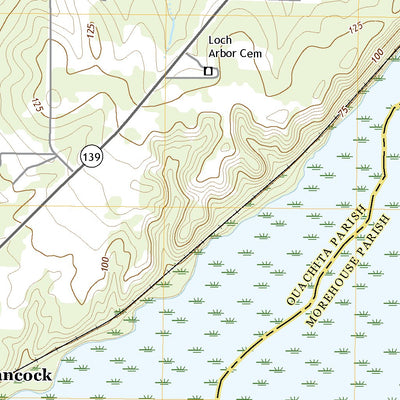 United States Geological Survey Swartz, LA (2020, 24000-Scale) digital map