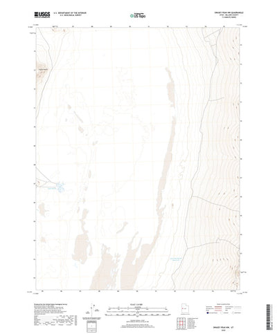 United States Geological Survey Swasey Peak NW, UT (2020, 24000-Scale) digital map