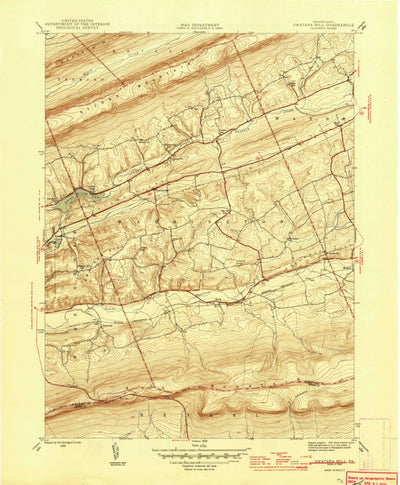 United States Geological Survey Swatara Hill, PA (1946, 31680-Scale) digital map