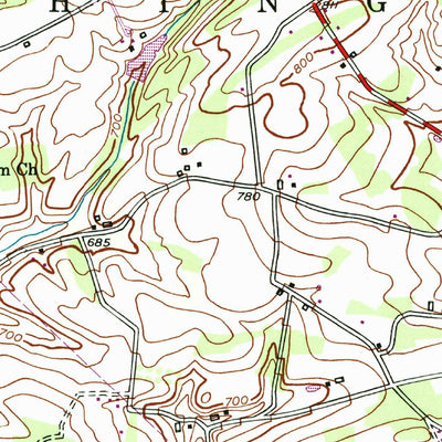 United States Geological Survey Swatara Hill, PA (1955, 24000-Scale) digital map