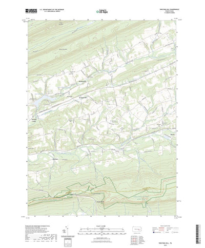 United States Geological Survey Swatara Hill, PA (2023, 24000-Scale) digital map