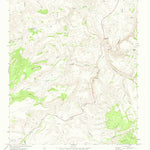 United States Geological Survey Swayback Mountain, TX (1972, 24000-Scale) digital map
