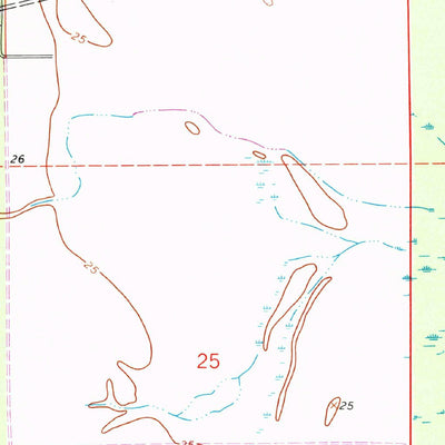 United States Geological Survey Swayze Lake, LA (1968, 24000-Scale) digital map