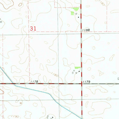 United States Geological Survey Swea City, IA (1980, 24000-Scale) digital map