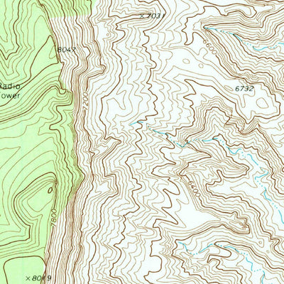 United States Geological Survey Sweathouse Peak, AZ (1968, 24000-Scale) digital map