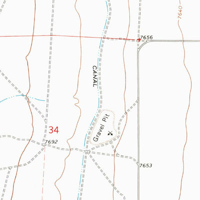 United States Geological Survey Swede Corners, CO (1967, 24000-Scale) digital map